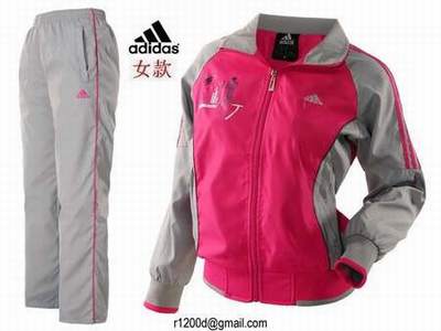 jogging adidas rose et gris